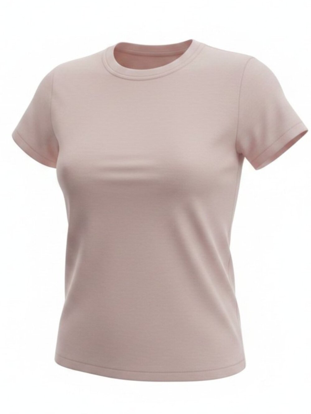 UNIQLO Women’s Blush Pink Short Sleeve Crew Neck T-Shirt XL Basic Tee